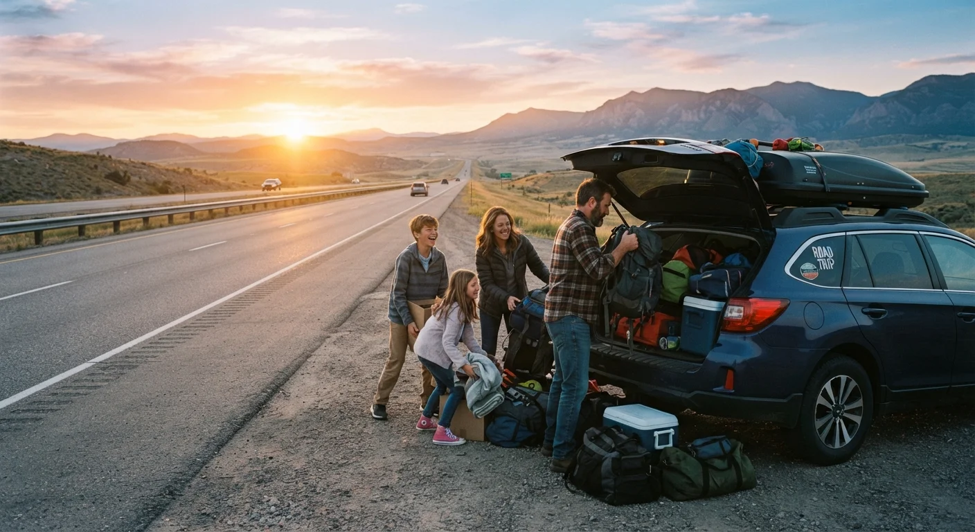 Road Tripping Across America on a Tight Family Budget